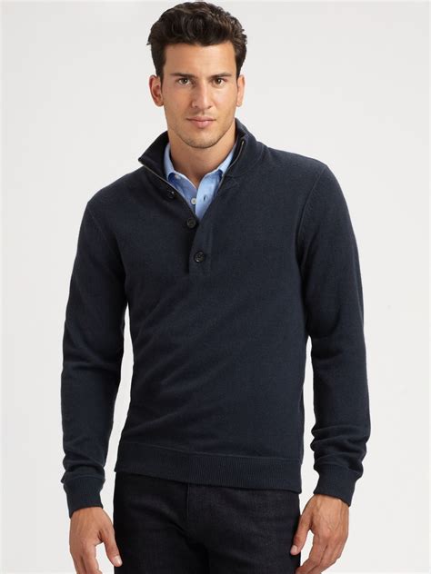 michael kors men's acrylic wool blend sweater|Wool Blend Sweater .